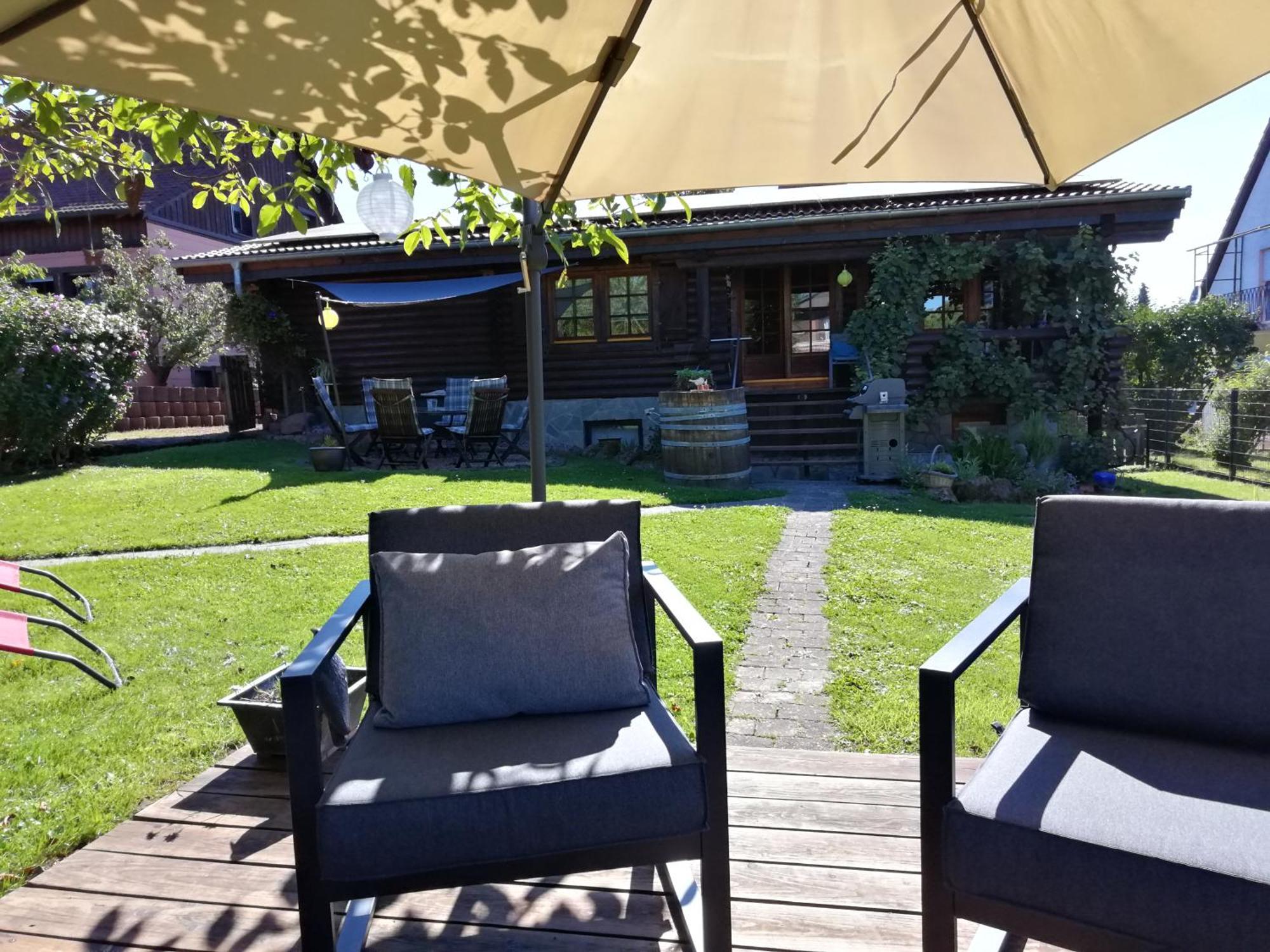 Ferienwohnung Blockhaus Juka Vinningen Dış mekan fotoğraf